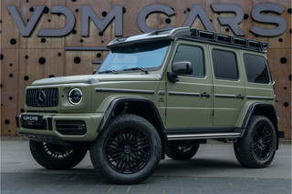 Hoofdafbeelding Mercedes-Benz G-Klasse Mercedes-Benz G-Klasse 63 AMG 4x4² | First 40 | CARBON |AKRAPOVIC| GRIJS KENTEKEN | WRAPP MAT GROEN