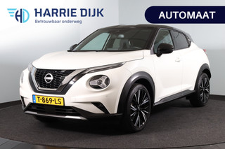 Nissan Juke 1.0 DIG-T 115 PK N-Design - Automaat | Adapt. Cruise | Stoel-+Voorruitverw. | Bose | 360 Camera | NAV + App. Connect | ECC | LM 19" | Afn. Trekhaak |