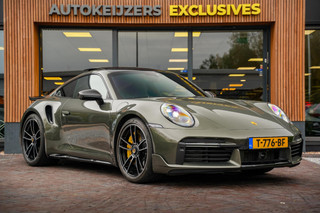 Hoofdafbeelding Porsche 911 Porsche 911 3.8 Turbo S Aerokit Keramisch Schuifdak Burmester Keyless Liftsysteem Sportchrono 21''LM