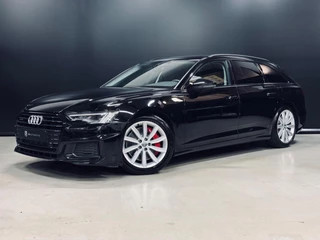 Audi A6 Avant 55 TFSI e Quattro S-Line 367PK, Black Optik, Pano, Apple Carplay, Android Auto, Cruise, Clima, Dealer Onderhouden