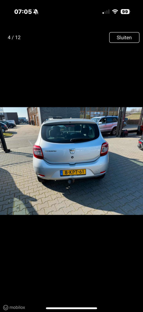 Hoofdafbeelding Dacia Sandero