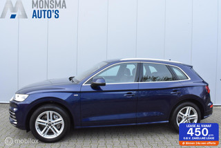Audi Q5 35 TDI quattro S-Line Navarrablau Camera Stoelverwarming LED 19" LMV Afn. trekhaak