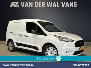 Ford Transit Connect 1.5 EcoBlue L1H1 Euro6 Airco | 3-Zits | Trekhaak | Parkeersensoren | Verwarmde voorruit Bijrijdersbank