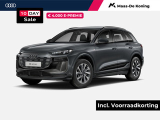 Hoofdafbeelding Audi Q6 e-tron Audi Q6 e-tron Advanced edition 252 PK · Trekhaak, mechanisch draaibaar · Sportstoel zwart leder-kunstl.