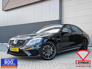 Hoofdafbeelding Mercedes-Benz S-Klasse Mercedes S-klasse AMG 63 4Matic Lang Zwart