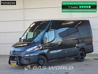 Iveco Daily 35C21 3.0L Black Edition Automaat 210PK L2H2 2025-Model Dubbellucht 3,5t Trekvermogen ACC LED CarPlay Camera Parkeersensoren Euro6 L2 12m3 Airco