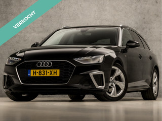 Audi A4 Avant 35 TFSI S-Line Sport 150Pk Automaat (2X S-LINE, APPLE CARPLAY, GROOT NAVI, STOELVERWARMING, LEDER, SPORTSTOELEN, PLAT S-LINE SPORTSTUUR, GETINT GLAS, FLIPPERS, ELEK ACHTERKLEP, NIEUWSTAAT)