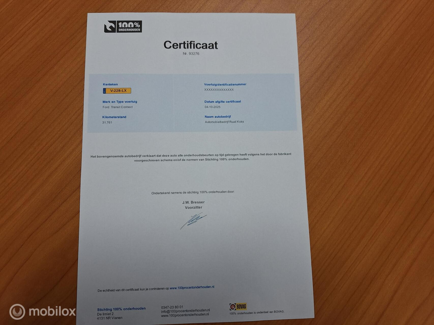 Hoofdafbeelding Ford Transit Connect