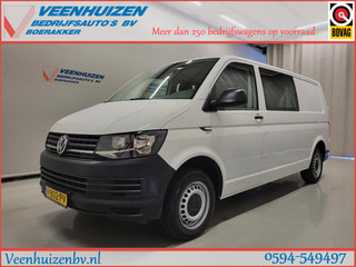 Volkswagen Transporter 2.0TDI L2/H1 Dubbele Cabine Trekhaak Euro 6!