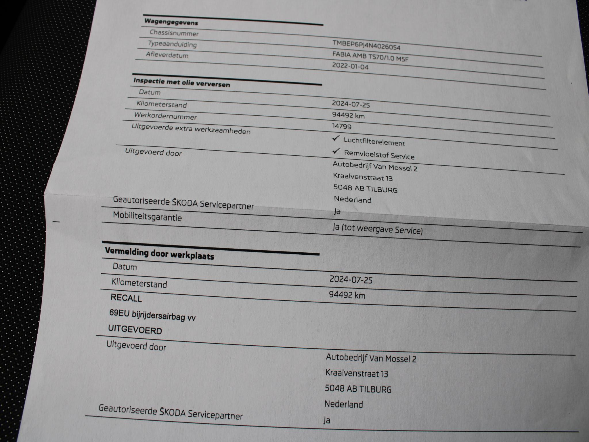 Hoofdafbeelding Škoda Fabia