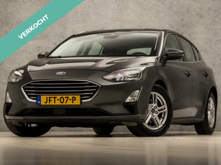 Ford Focus 1.0 EcoBoost Titanium Sport Automaat (APPLE CARPLAY, GROOT NAVI, STUUR/STOELVERWARMING, KEYLESS, LM VELGEN, SPORTSTOELEN, PARKEERSENSOREN, DAB+, LANE ASSIST, NIEUWE APK, NIEUWSTAAT)