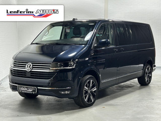Volkswagen Transporter 2.0 TDI 204 pk DSG Aut. Dubbel Cabine Vol Opties Duo Leder, Side Assist, Parkeerhulp, 2x Elek. Schuifdeur, 18" LMV, 5-Zits