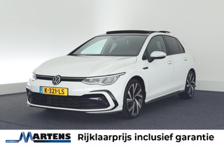 Volkswagen Golf 1.5 TSI 130pk 2x R-Line Oryx Wit Panoramadak Harman Kardon Stoelverwarming Navigatie