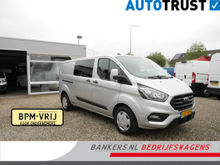 Ford Transit Custom 2.0 TDCI 130PK, L2H1, Dubbel Cabine, Airco