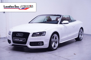 Audi A5 Cabriolet 3.0 TDI V6 240 pk Quattro Aut. S-Line Cognac Leder Navi, Camera, Sportstoelen, Xenon