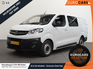 Opel Vivaro 2.0 CDTI L3H1 Dubbele Cabine Edition Airco Navigatie Trekhaak Carplay Bluetooth