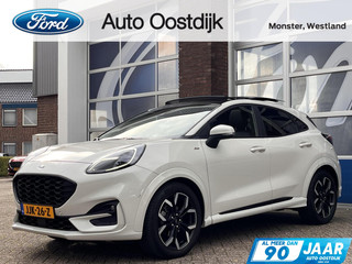 Ford Puma 1.0 EcoBoost Hybrid ST-Line X 125PK Full Options Unieke Kleur!! Panodak Winterpack Keyless Camera Adaptieve Cruise Elek. Achterklep Blind Spot B&O *Dealer Onderhouden*