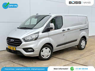 Ford Transit Custom 2.0 TDCI 130PK Automaat L1H1 LED Dubbele Schuifdeuren Airco Cruise Control Camera Navigatie Stoelverwarming Parkeersensoren voor achter