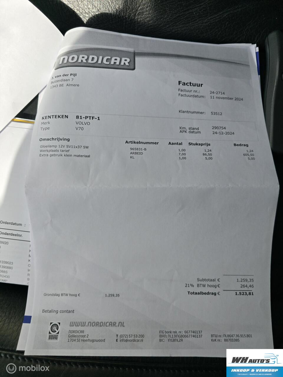 Hoofdafbeelding Volvo V70