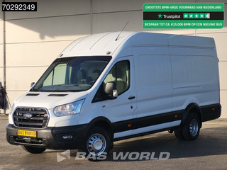 Ford Transit 130pk Dubbellucht L4H3 Trekhaak Airco Cruise Parkeersensoren Euro6 L4 15m3 Airco Trekhaak Cruise control