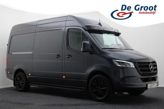 Mercedes-Benz Sprinter 319 CDI L2H2 Automaat 3-Zits, Airco, Cruise, Camera, LED, Zonneklep, Sidesteps, 18''