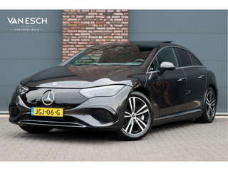 Hoofdafbeelding Mercedes-Benz EQE Mercedes-Benz EQE 300 Luxury Line 89 kWh | 39.500,- ex | Distronic | Panoramadak | Verwarmd Stuurwiel | Memory | Leder | Warmtepomp | Camera | Rijassistentiepakket | Digital Light |