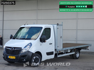 Opel Movano 165PK Open Laadbak Dubbellucht 3,5t Trekhaak LED Navi Airco Cruise Euro6 Pritsche Pickup Open Box Airco Trekhaak Cruise control