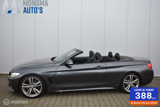 BMW 435i Cabrio M-Sport Mineralgrau ACC HUD HK-Audio 360°Camera  Nekverwarming Uitklapbare trekhaak
