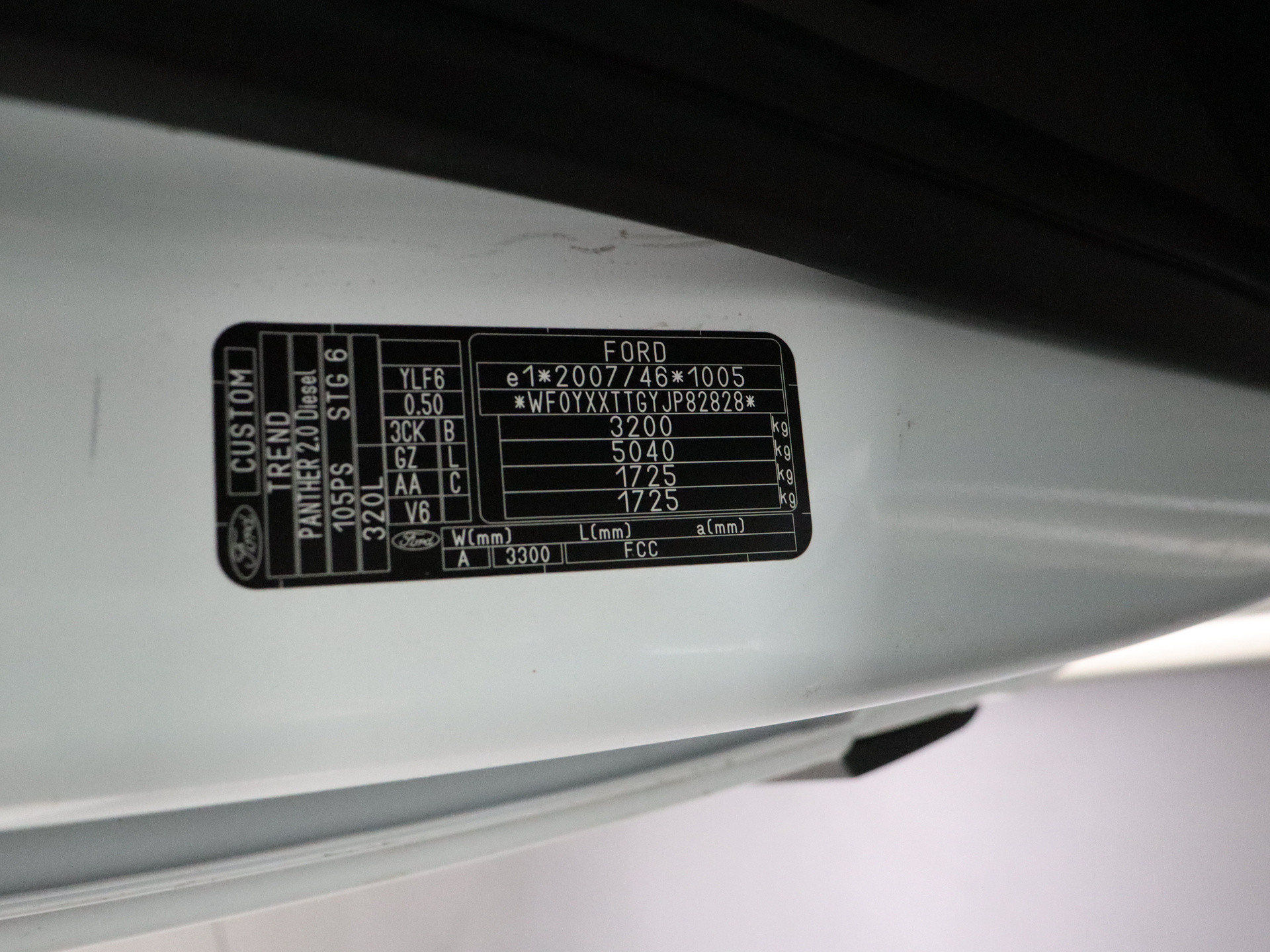 Hoofdafbeelding Ford Transit Custom