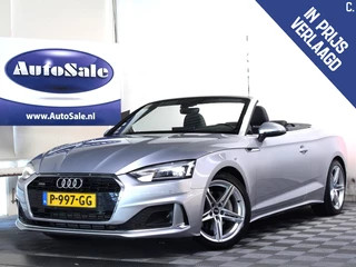Hoofdafbeelding Audi A5 Audi A5 Cabriolet 40 TFSI Quattro S-Line CARPLAY LEDER VIRTUAL CAMERA '21