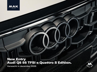 Audi Q5 55 TFSI e Quattro S Edition Competition, pano, tr.haak, B&O, Matrix-LED, 360 camera, 20", ACC, keyless, privacy