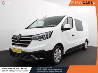 Renault Trafic 2.0 Blue dC1 150 EDC T30 L2H1 Advance Dubbele cabine Navigatie Airco Lichtmetalen velgen Betimmering Trekhaak Camera Parkeer sensoren Dab