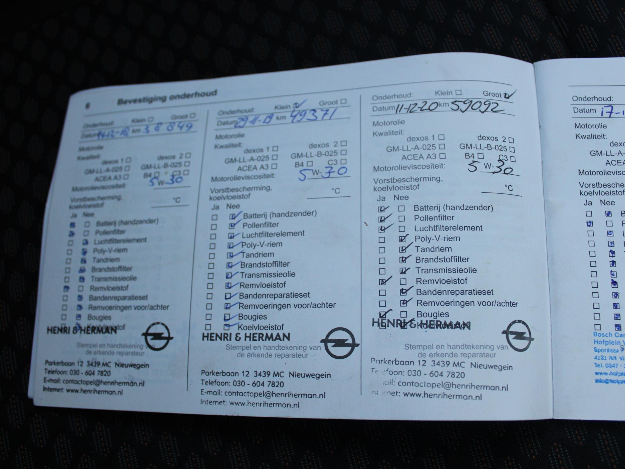 Hoofdafbeelding Opel Zafira