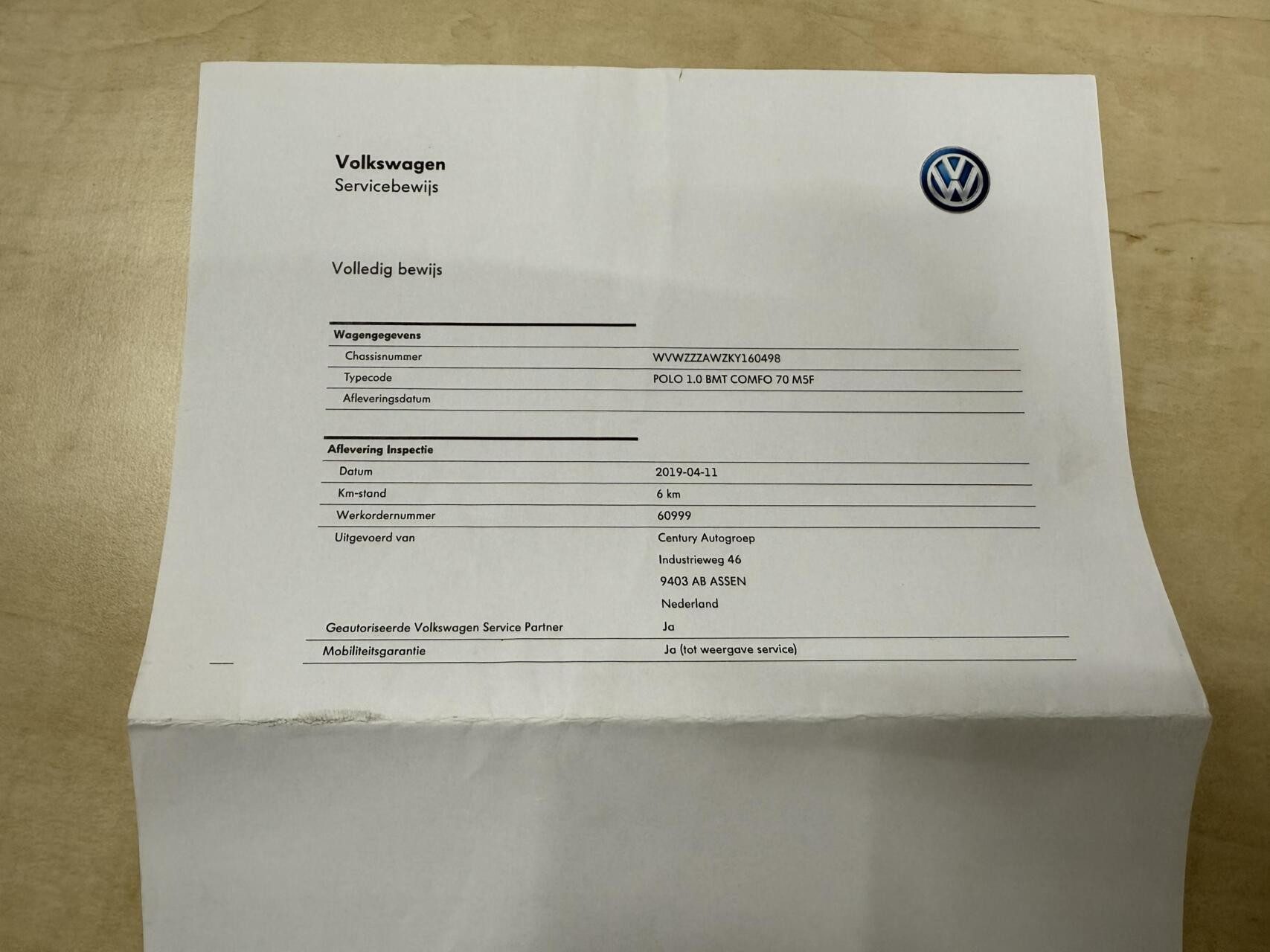 Hoofdafbeelding Volkswagen Polo
