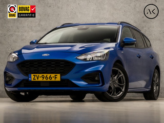 Ford Focus Wagon 1.0 EcoBoost ST-Line X Automaat (APPLE CARPLAY, GROOT NAVI, STUUR/STOELVERWARMING, GETINT GLAS, SPORTSTOELEN, CAMERA, KEYLESS, LANE ASSIST, NIEUWSTAAT)