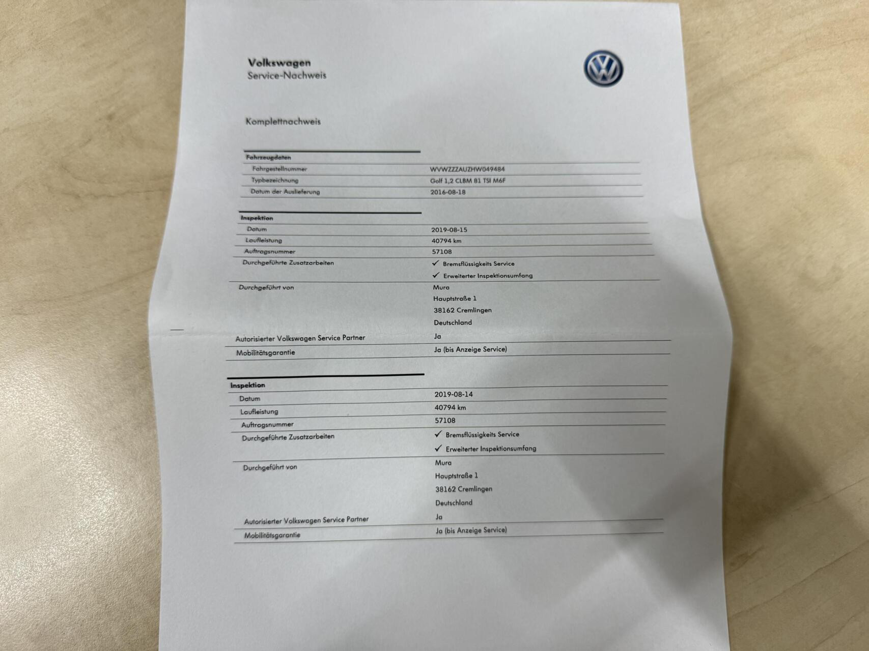 Hoofdafbeelding Volkswagen Golf