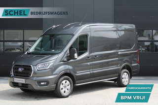 Ford Transit 350 2.0 TDCI L2H2 Limited 165pk - 2x Schuifdeur - Adaptive Cruise - Xenon - Navi - Blind Spot - 360 camera - Rijklaar
