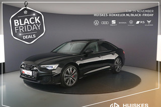 Audi A6 Limousine 55 TFSI e quattro Pro Line S Competition | Pano | B&O | Adapt. Cruise | Trekhaak | Ambient light | 360 Camera | S-Line | Optiek Zwart |