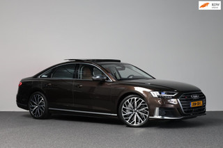 Audi S8 4.0 TFSI Quattro 571+PK BTW/ACHTERASBEST/KERAMISCH/B&O/SOFT/PANO/LEDER+MASSAGE/21" LMV/360 CAM/ACC/ECC/12 MND GARANTIE!