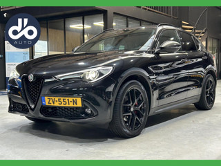 Alfa Romeo Stelvio 2.2d B-Tech ORG.NL + DEALER O.H. I BEIGE LEER + SPORT I NAVI + CAMERA I 20" LMV