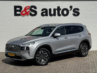 Hoofdafbeelding Hyundai Santa Fe Hyundai SANTA FE 1.6 T-GDI PHEV Premium Adaptive cruise Climate control Stoelventilatie/-verwarming Stuurverwarming Apple/ Android