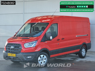 Ford Transit 165pk Automaat Limited Dubbele schuifdeur L3H2 ACC 360camera Navi CarPlay Xenon Camera 11m3 Airco
