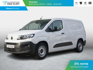 Peugeot e-Partner L2 50 kWh | 0% rente | Navigatie incl. Apple Carplay | camera's | parkeersensoren voor & achter | dodehoek detectie | Comfort stoel | rijklaarprijs