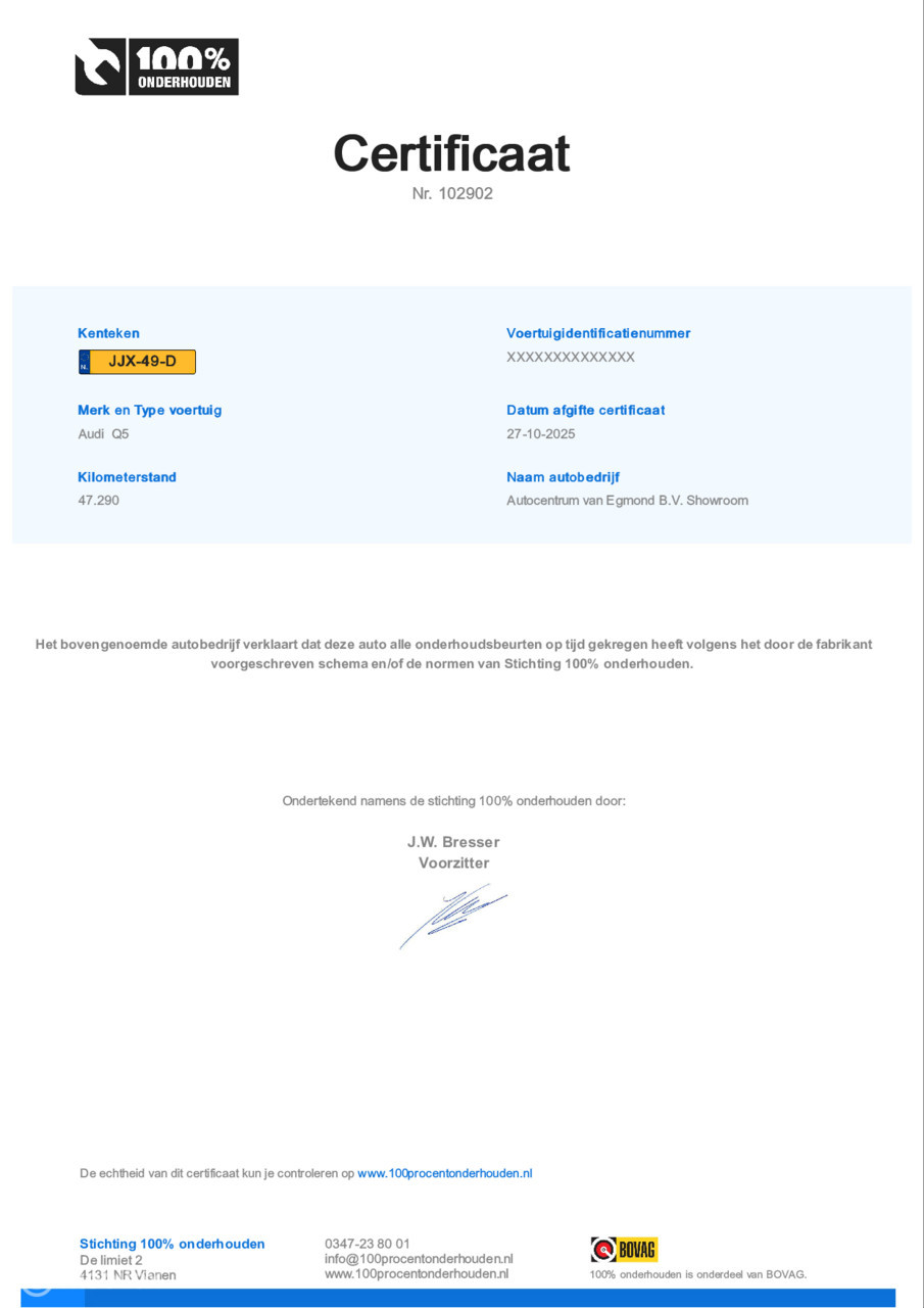 Hoofdafbeelding Audi Q5