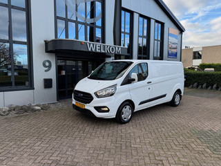 Ford Transit Custom 2.0 TDCi 130PK L2H1 Automaat Airco, Navi, 3-pers, Leder, Cruisecntrl, PDC, Camera