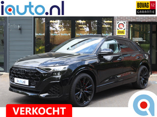 Audi Q8 60 TFSI e quattro Pro Line S Competition Laser-Matrix/Pano/4wiel/B&O/360/RS-stoel/Design Red/Luchtvering/Keyless/Head-up/Trekhaak