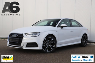 Audi A3 Limousine 30 TFSI Sport S Line Edition Automaat Half Leder Sportstoelen Nieuwe 18 inch Velgen Vredestein All-season Banden! Full LED Navigatie Bluetooth Climate Cruise Parkeersensor