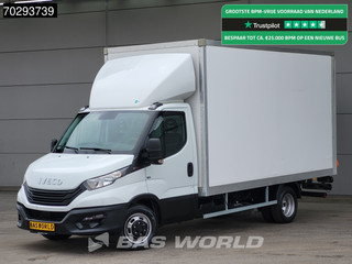 Iveco Daily 35C16 3.0L Laadklep Dubbellucht Bakwagen 160PK Airco Cruise D'Hollandia Euro6 Meubelbak Koffer 21m3 Airco Cruise control