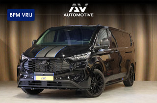 Ford Transit Custom 320 2.0 TDCI 170PK L2H1 DC AUT | BPM VRIJ | ACC | Blind Spot | Camera | Lane Assist | Stoelverwarming | CarPlay | L+R Schuifdeur | Navigatie | 6-Zitter | Dubbel Cabine | Verlengde fabrieksgarantie tot 07-2029