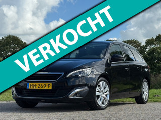 Peugeot 308 SW 1.2 PureTech 130pk Blue Lease Premium - Noir Perla - Clima/Pano/Cruise